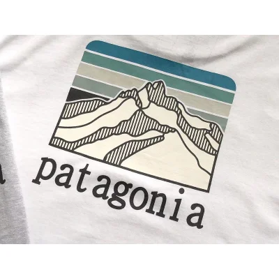 Лонгслив Patagonia Mountain Landscape Back Print "White" фото № 5 Лонгслив Patagonia Mountain Landscape Back Print "White" фото № 5