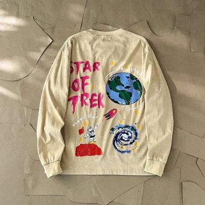 Лонгслив Vivienne Westwood Small Logo "Beige" фото № 2