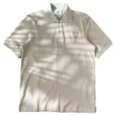 Поло Amiri Cotton Possessing Logo "Beige"