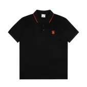 Поло Burberry With Red String On The Collar "Black"