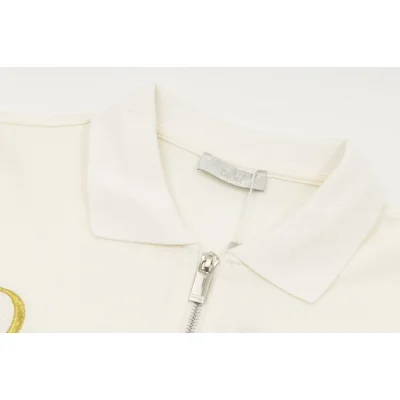 Поло Dior Soft Ears ZIP "White" фото № 3 Поло Dior Soft Ears ZIP "White" фото № 3