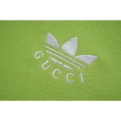 Поло Gucci X Adidas With Edging "Green" фото № 4