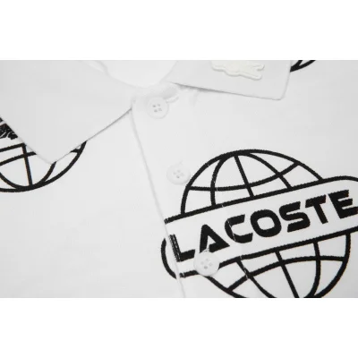 Поло Lacoste Internet Icons "White" фото № 6