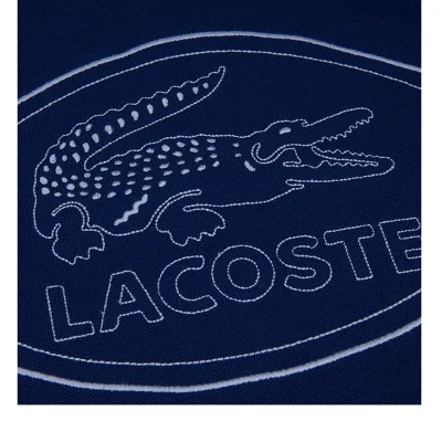 Поло Lacoste Very Small Crocodile Logo "Blue/Black" фото № 2 Поло Lacoste Very Small Crocodile Logo "Blue/Black" фото № 2