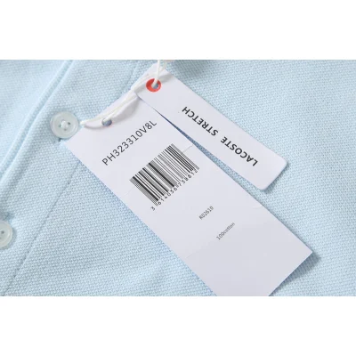 Поло Lacoste Stripes "Blue/White" фото № 6