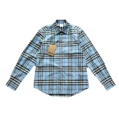 Рубашка Burberry Cotton "Blue"