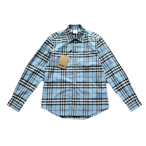Рубашка Burberry Cotton "Blue"