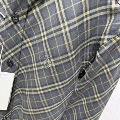 Кардиган Burberry Red And Dark Lines Checked Print "Black" фото № 4