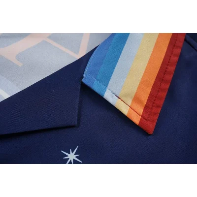 Рубашка Casablanca Stairs To The Starry Sky "Blue" фото № 4 Рубашка Casablanca Stairs To The Starry Sky "Blue" фото № 4