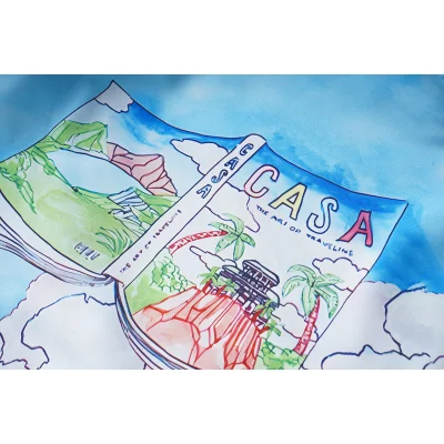 Рубашка Casablanca Cloud Bath "Blue" фото № 9