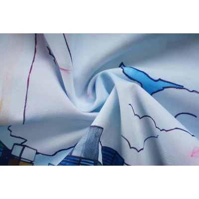 Рубашка Casablanca Cloud Bath "Blue" фото № 6