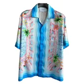 Рубашка Casablanca Beach "Blue"