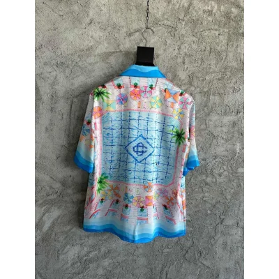 Рубашка Casablanca Beach "Blue" фото № 2