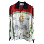 Рубашка Casablanca Fire Fresh Oranges "White"