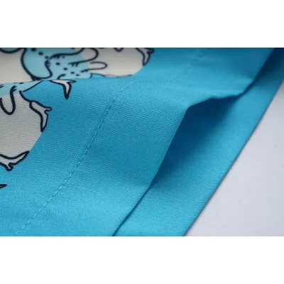 Рубашка Gucci Blue Animals With Logo "Blue" фото № 7 Рубашка Gucci Blue Animals With Logo "Blue" фото № 7