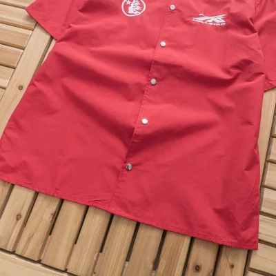 Рубашка Hellstar Face And Star Back "Red" фото № 8