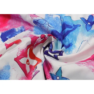 Рубашка Louis Vuitton Short Sleeve Bright Abstraction "Pink" фото № 8