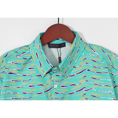 Рубашка Louis Vuitton Backwater "Turquoise" фото № 4 Рубашка Louis Vuitton Backwater "Turquoise" фото № 4