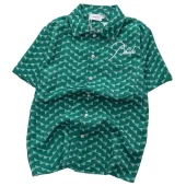 Рубашка Rhude With Print Of United Triangles "Green"
