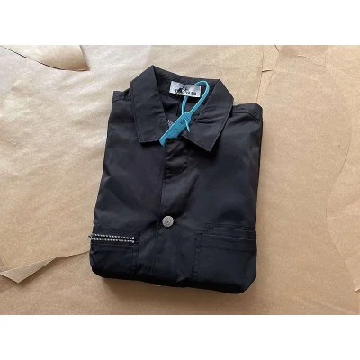 Рубашка Stone Island With Buttons "Black" фото № 7 Рубашка Stone Island With Buttons "Black" фото № 7