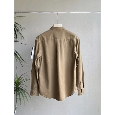 Рубашка Stone Island Classic "Brown" фото № 3