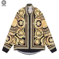 Рубашка versace The Golden Crown "Black/Yellow"