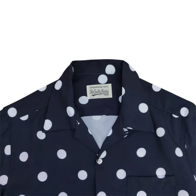 Рубашка Wacko Maria Polka Dots "Black" фото № 3