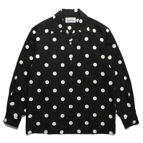 Рубашка Wacko Maria Polka Dots "Black"