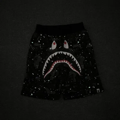 Шорты A Bathing Ape Terrified "Black/Gray" фото № 5