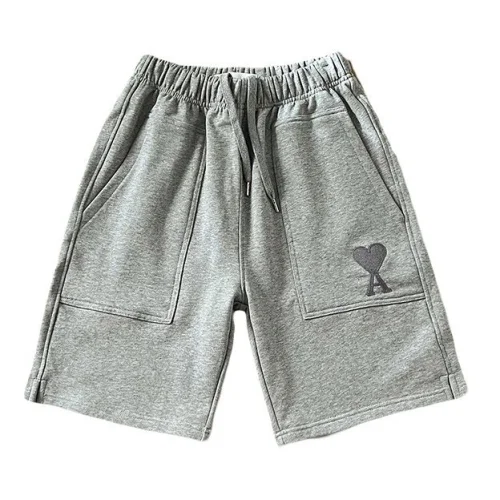 Шорты Amiri Cotton With Logo "Gray"