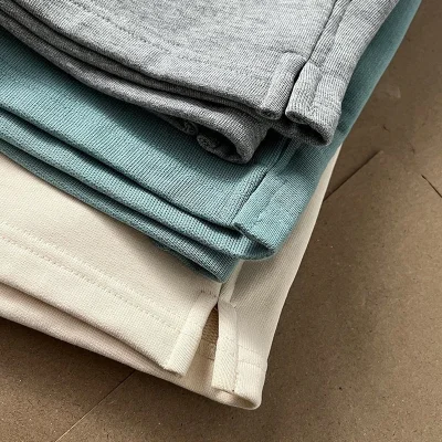 Шорты Amiri Cotton With Logo "Gray" фото № 4