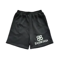 Шорты Balenciaga Cotton With Logo "Black"
