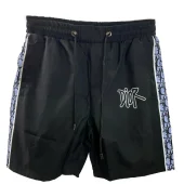 Шорты Christian Dior Frontside White Outline Logo "Black"