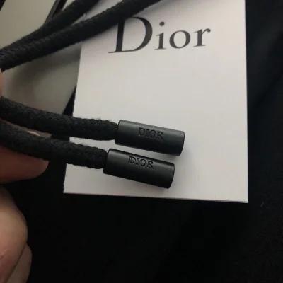 Шорты Dior With A Text Strip "Black" фото № 9