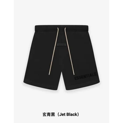 Шорты Fear Of God With White Laces "Black" фото № 5