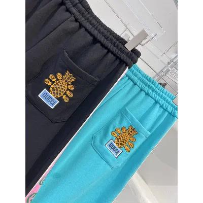 Шорты Gucci Pineapple "Turquoise" фото № 3