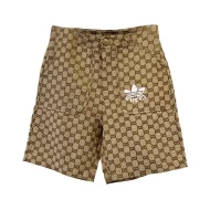 Шорты Gucci x Adidas Logo "Honey"