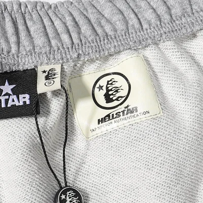 Шорты Hellstar Is This What Heaven Sounds Live "Gray" фото № 3