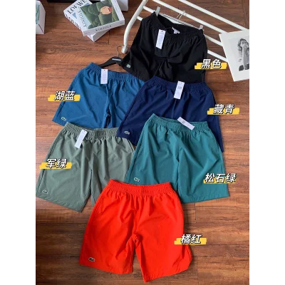 Шорты Lacoste Little Crocodile Brand "Blue/Black" фото № 2