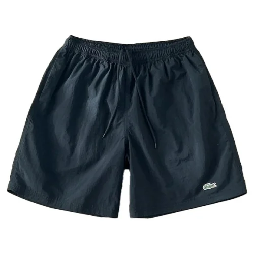 Шорты Lacoste Elasticated With Crocodile Emblem "Black"
