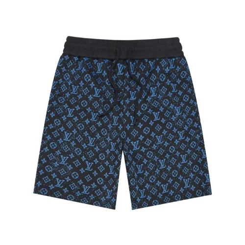 Шорты Louis Vuitton Blue Branded Print "Black"