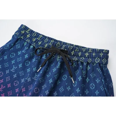 Шорты Louis Vuitton Ombre Colors "Blue/Violet" фото № 7