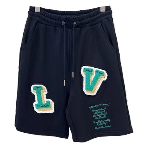 Шорты Louis Vuitton Emblems "Black"