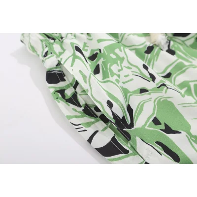 Шорты Palm Angels With Print "Green" фото № 5