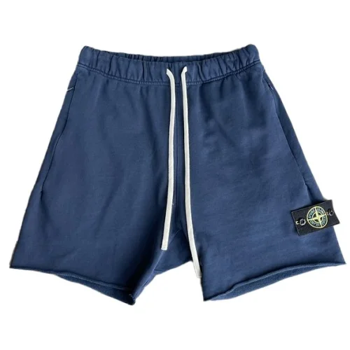 Шорты Stone Island Black Patch - Classic "Blue"