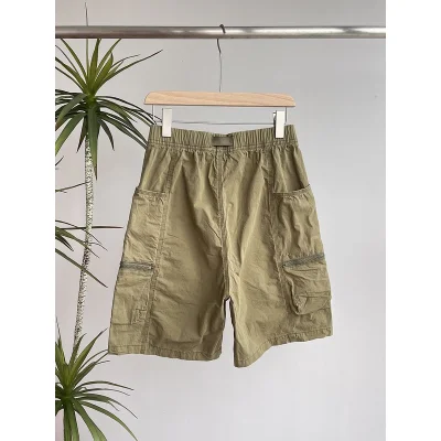 Шорты Stone Island With Large Pockets And Lock "Brown" фото № 8