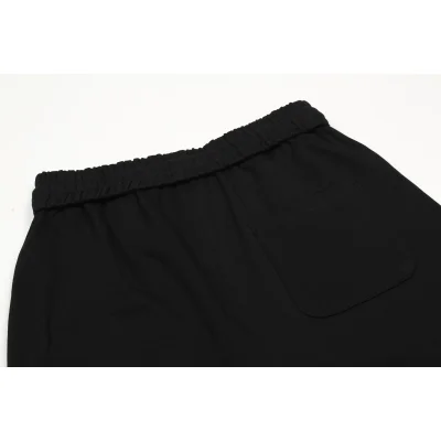 Шорты Vlone Every Living Creature Dies Alone "Black/Orange" фото № 8