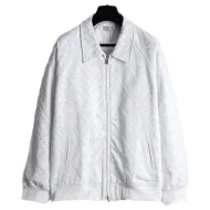 Бомбер Christian Dior White Rombes "White"