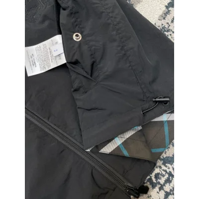 Куртка Burberry Allsides White Lines Print Black Squares "Black" фото № 6