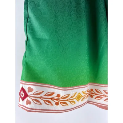 Шорты Casablanca Frontside Logo Uniti Is Power "Green" фото № 4